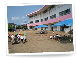 新潟市中央区 認定こども園 京王幼稚園 預かり保育・パピールーム・バス通園